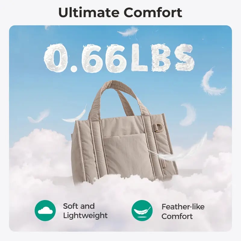 🔥LAST DAY 49% OFF - Women's Crossbody Bag/Tote Handbags with Zipper/Detachable Shoulder Strap