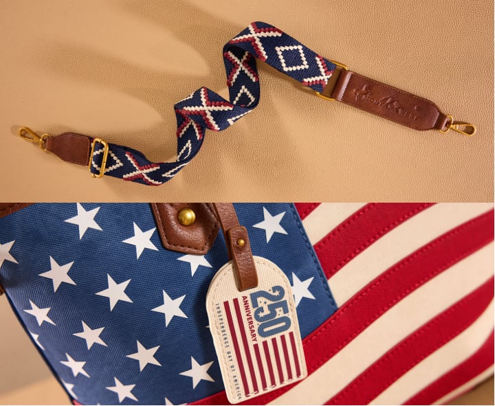 🔥LAST DAY 49% OFF - Montana West Vintage American Flag Tote Bag